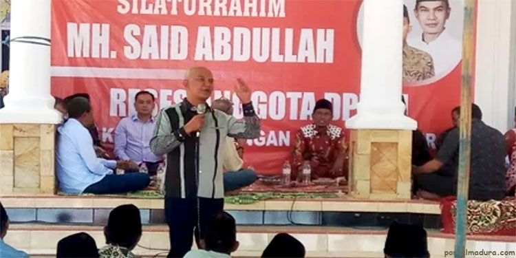 Jelang Pilbup Said Ajak Masyarakat Sumenep Tetap Rukun Pdi