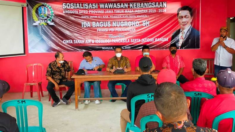 Ida Bagus Sosialisasi Wawasan Kebangsaan Di Rejoso Pdi Perjuangan