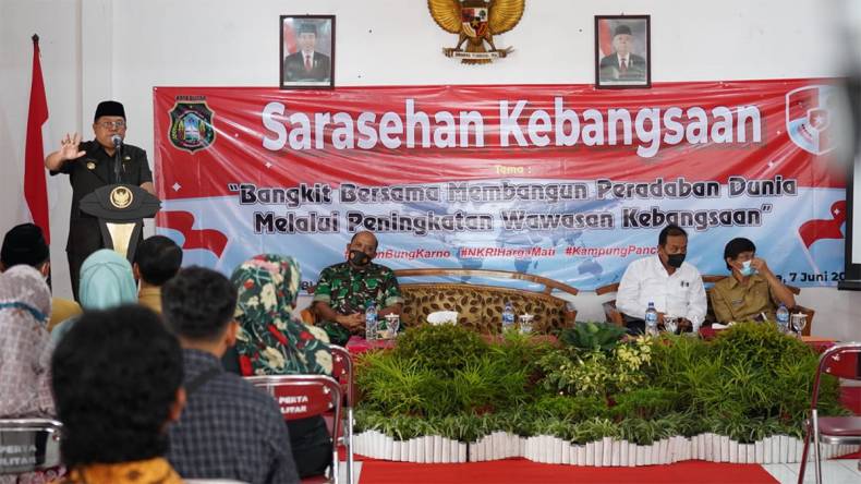 Bulan Bung Karno Pemkot Blitar Gelar Sarasehan Kebangsaan Dan Brokohan