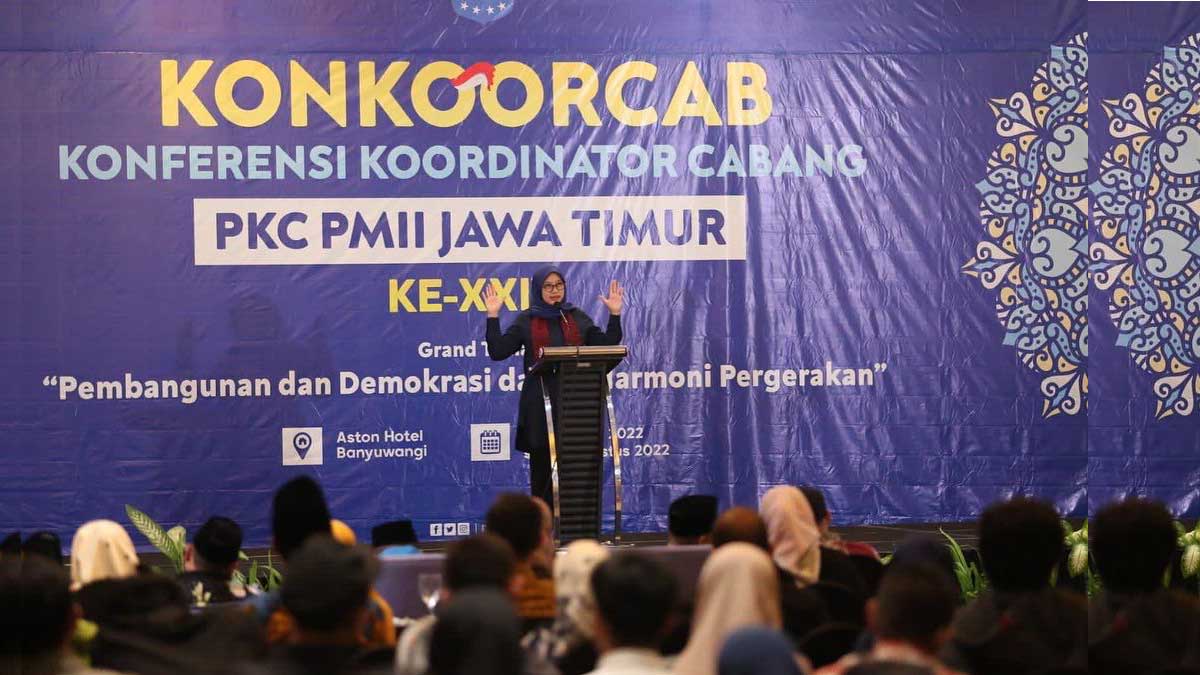 Hadir Dalam Konkoorcab Pmii Jatim Bupati Ipuk Beberkan Kolaborasi