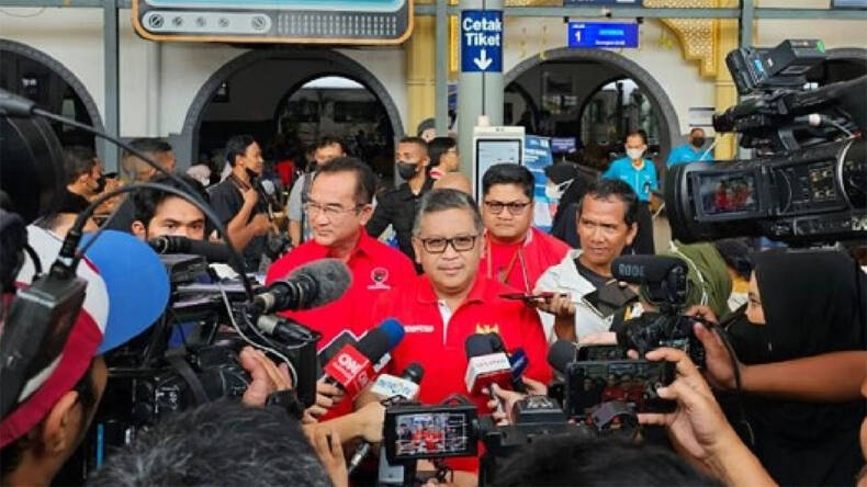 Gunakan Dana Gotong Royong Kader Pdi Perjuangan Berangkatkan Gerbong