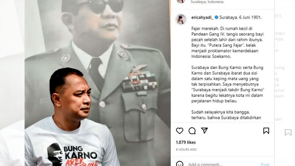 Eri Cahyadi Kembali Perankan Soekarno Di Film “soera Ing Baja” Dpd