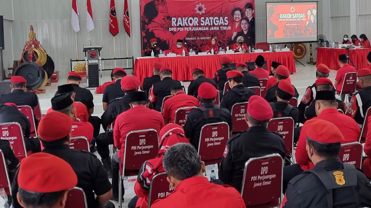 Satgas Cakrabuana DPD Jatim Gelar Rakor – PDI Perjuangan Jawa Timur