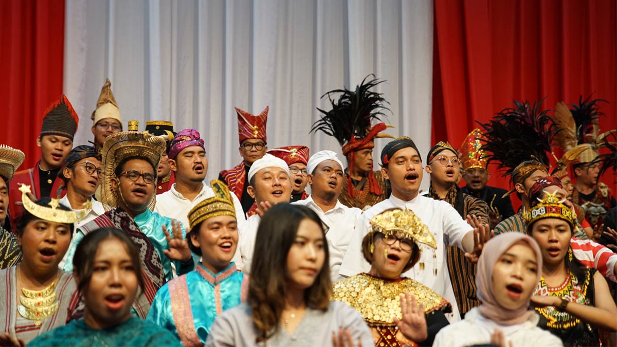 Begini Kesan Sejumlah Peserta Paduan Suara Asal Jatim yang Turut Menyukseskan Acara HUT Partai ke-50 di Jakarta