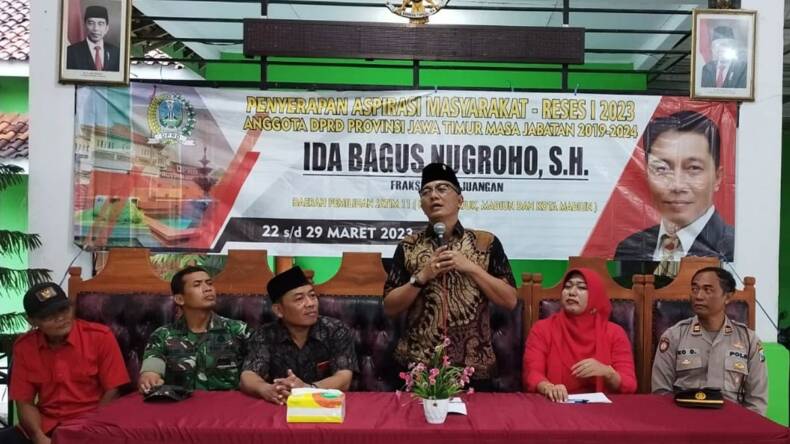 Reses I DPRD Jatim, Ida Bagus Serap Aspirasi Rakyat di Wilangan dan Rejoso