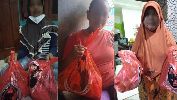 DPD Jatim Gelontorkan Ribuan Paket Sembako untuk Warga Kurang Mampu di Sidoarjo