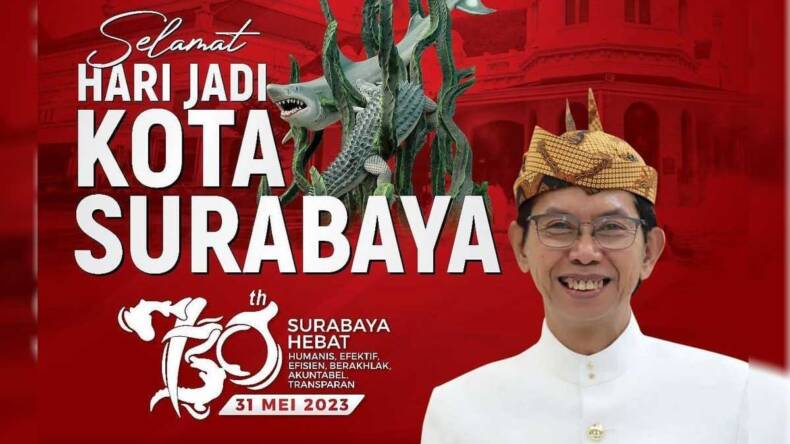 Hari Jadi Kota Surabaya, Adi Sutarwijono: Momen Berbenah Dan Membangun ...