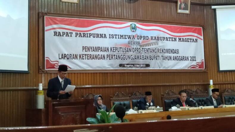 LKPJ Bupati Magetan Atas APBD 2022, DPRD Soroti 5 Indikator Yang Belum ...