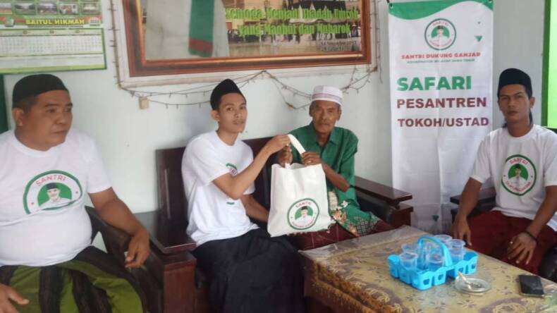 Jelang Pemilu 2024, Santri Dukung Ganjar Jatim Sambangi Yayasan Al ...