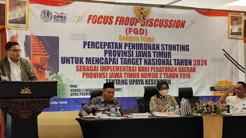 Dukung Upaya Zero Stunting Di 2024, DPRD Jatim Gelar FGD Di Kediri ...