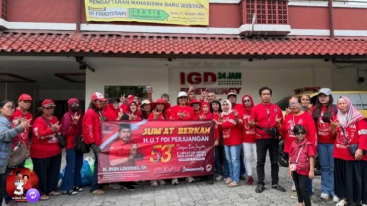 pdip-jatim-260117-jumat-berkah-buleks