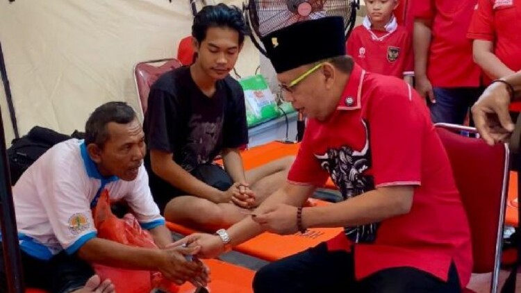 pdip jatim 260320 beldex bantu pemudik 1