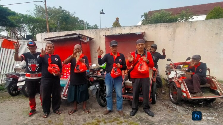 PDIP-Jatim Tukang Becak 28052026