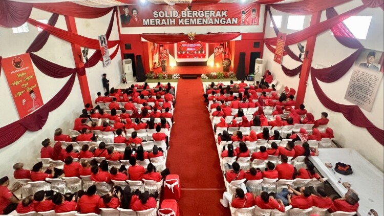 pdip jatim 260531 pelantikan pac kota kediri 2