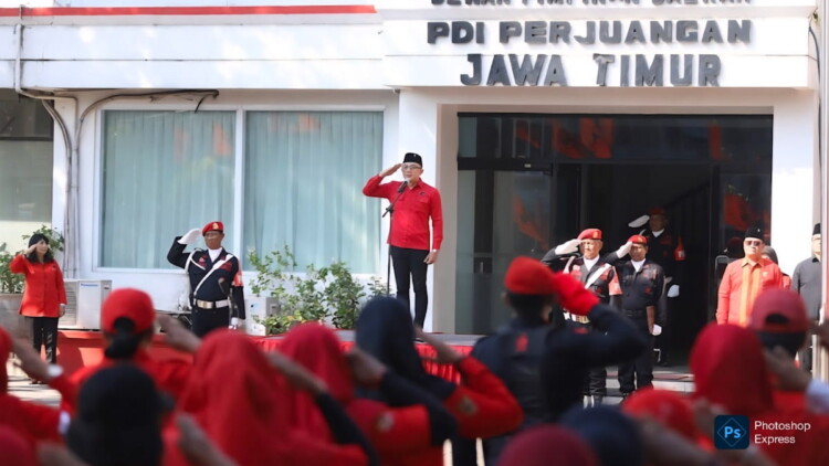 PDIP-Jatim Upacara Harlah Pancasila 01062026