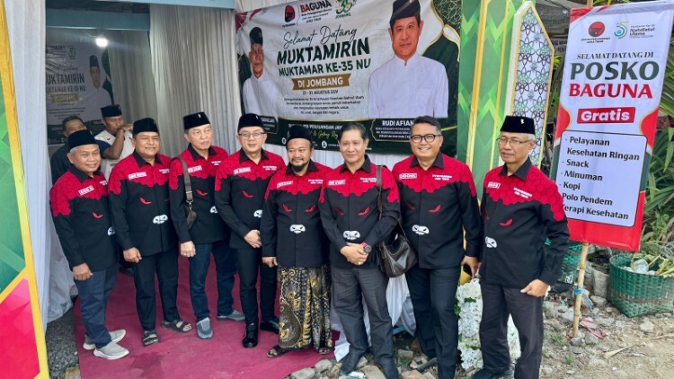 pdip jatim 260827 posko baguna muktamar nu