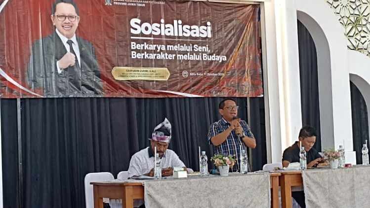 pdip jatim 261018 sosialisasi seni 1